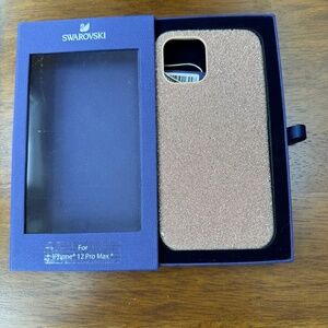 Rose Gold Swarovski iPhone 12 Pro Max phone case